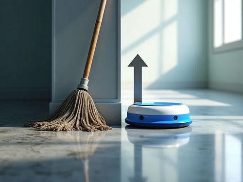 hakkında en son şirket blogu Floor Scrubbers Surpass Mops in Efficiency and Hygiene