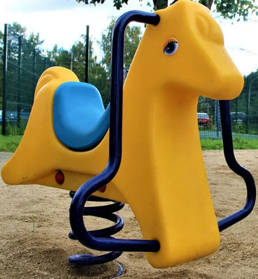 Harga yang bagus Anak-anak Outdoor Toys Plastik Besar Lingkungan Ramah Peralatan Hiburan Cetakan Rotasi on line