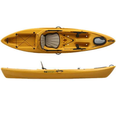 Un buon prezzo. Colorato su misura Skegged Flat Bottom Kayak Seduta in alto 12 piedi con cisterna posteriore in linea
