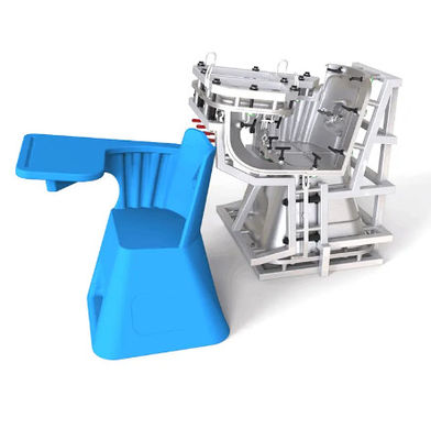 Harga yang bagus Efisiensi Tinggi Rotational Aluminium Chair Mold, Custom Polyethylene Cooler Rotomolding on line