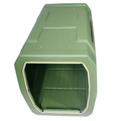 Harga yang bagus OEM Rotational Mold Pet Cats Solid Cages Rotomolded Plastic Dog Kennel Heavy Duty Dog Crate on line