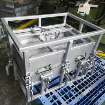 Good price Custom Silver Aluminum Rotomolding Mould for Durable Rotary Molding online