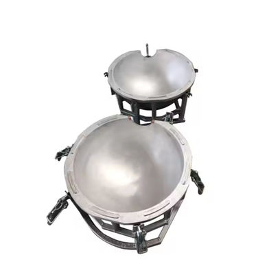 Хорошая цена. OEM Custom Rotational Molding Ball Mold Rotomolding Aluminum Molds Светодиодный шаровой свет онлайн