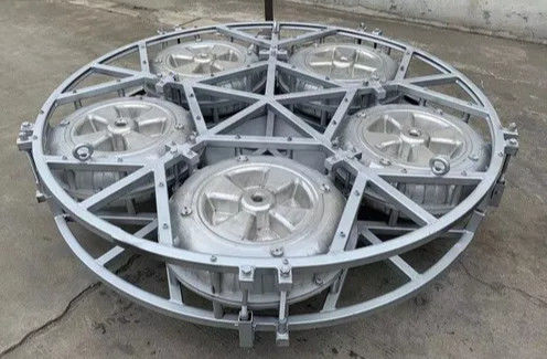 良い価格 OEM アルミ 型 型 は,様々な 複雑な 形状 の 空洞 製品 を 作る ため に 回転 する オンライン