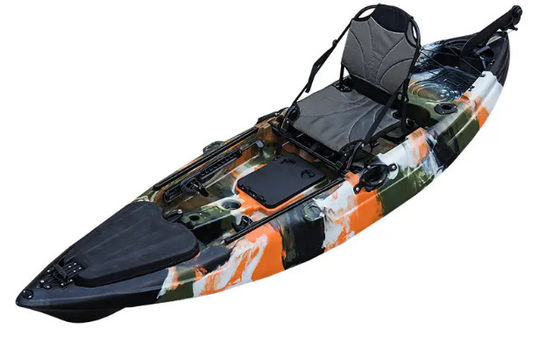 โมลด์หมุน PE เรือเรือยาว พลาสติกแข็งแรงและทนทาน นั่งบนด้านบน Kayak Rotomolding Canoe