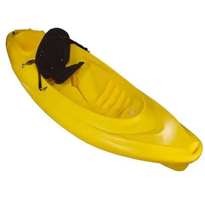 Custom Color Skegged Flat Bottom Kayak Sit On Top 12 Feet With Rear Tankwell