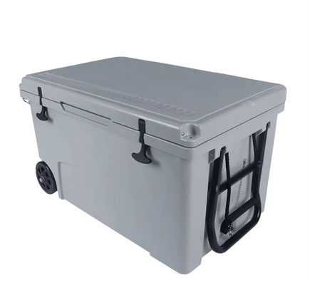 Caixas de refrigeração de plástico moldado rotativo personalizado de qualidade alimentar Caixa de refrigeração de carro