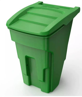 Plastic vuilnisbakken vuilnisbakken roterende vormgevende milieuvriendelijke vuilnisbakken roterende malen