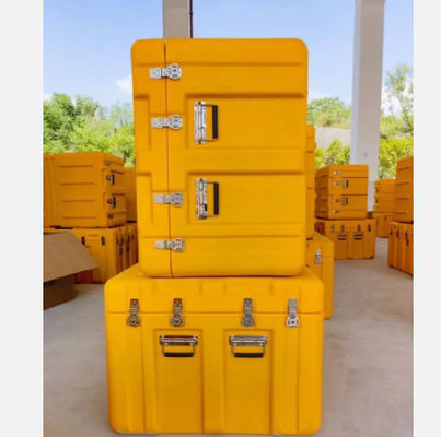 Bom preço. Caixa de armazenamento de grande volume amarelo Roto moldado Caixa de conversão de rotoplástico Molde de alumínio on-line