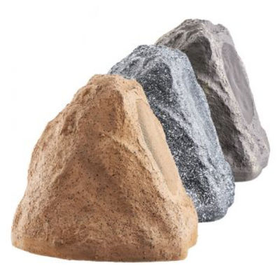 Goede prijs. Roto Mould Waterdicht Buiten Rock luidsprekers Bionische steen met realistische kleuren online
