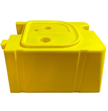 Máquina de lavado de moldes de aluminio Concha de tanque de agua de plástico con acabado de superficie de reventado de color personalizado