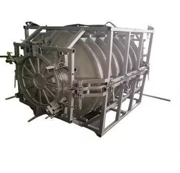 Molde de moldagem por rotação de alumínio para esgoto Ferramentas de moldagem por rotação OEM Molde de tanque de alumínio