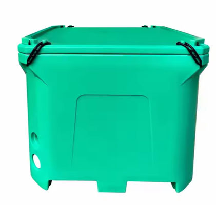 China Moldes de rotação Container isolado Rotomolding Caixa de peixe refrigerada Tamanho personalizado