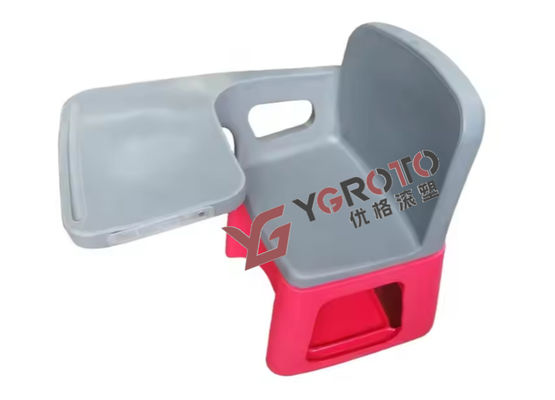 Bom preço. Roto Moulded Mobiliário Rotomolding Mesa de jantar infantil Cadeira alta Cor personalizada on-line