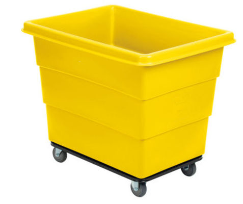 Rotacyjnie formowane plastikowe wózki do obróbki materiałów