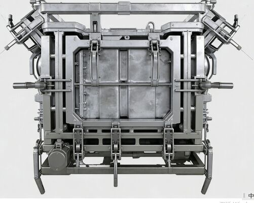 Un buen precio. Molde rotativo de aluminio OEM Molde rotoplástico grande Molde rotoplástico en línea