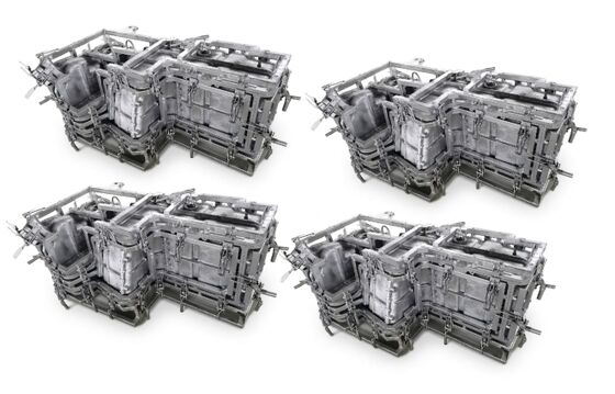 Ein guter Preis. CNC-Bearbeitung Roto Formen OEM Rotationswerkzeuge Aluminium Formen Online