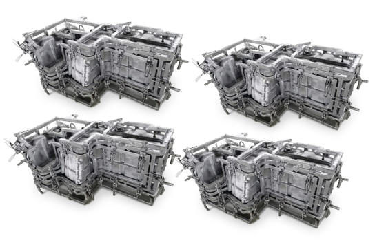 CNC Machining Roto Molding Mould OEM Rotational Tooling Aluminum Mould