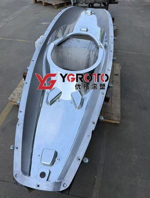Rotational Molding Aluminum Mold For Custom Plastic  Kayak Molds