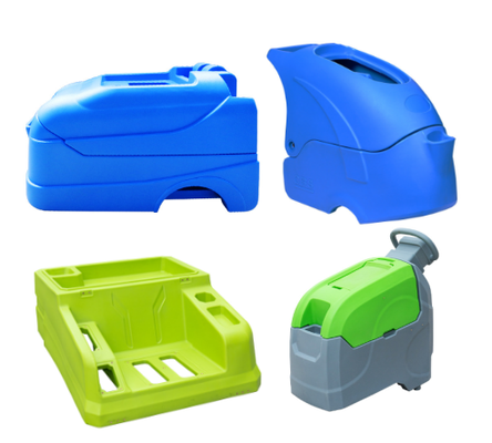 CNC-Machined Custom Rotomolding Sweeping Machine Mould Custom  Cleaning Machine Exterior Components