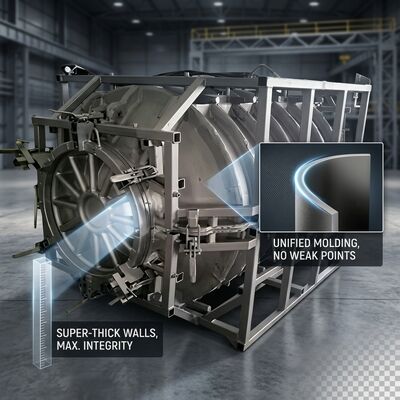 قیمت خوب Seamless One Piece Rotomolded Water Tank Integrated LLDPE Storage Container No Welding Custom Size Rotational Molding آنلاین