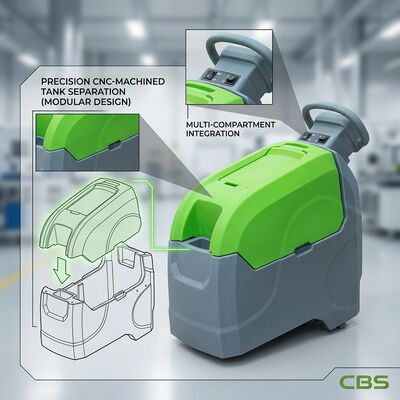 قیمت خوب CNC Machined Custom Rotational Mold High Dimensional Accuracy Aluminum Tooling Precision Rotomolding Mold Manufacturing آنلاین